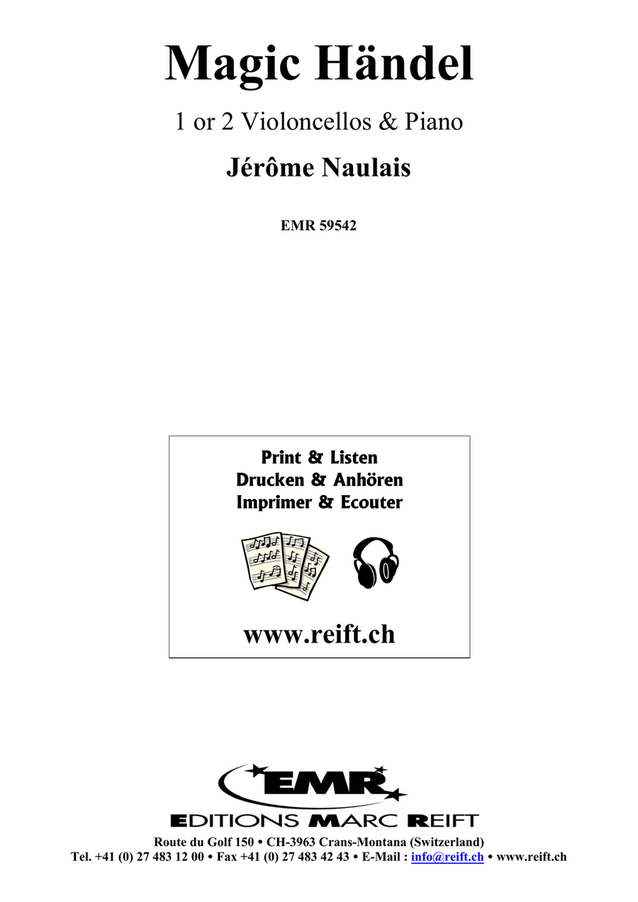 Magic Händel Magic Händel Cello scores gallery preview page 2