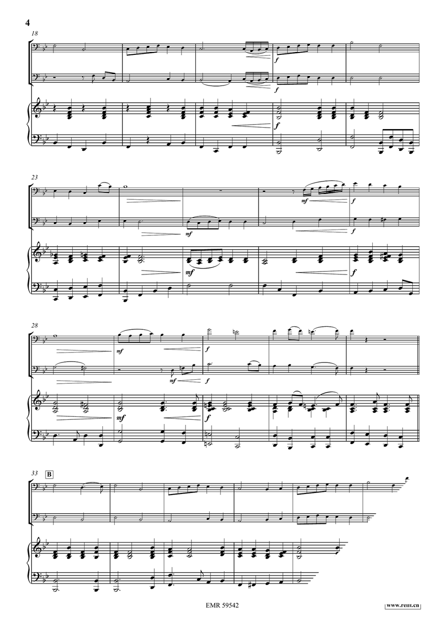 Magic Händel Magic Händel Cello scores gallery preview page 5
