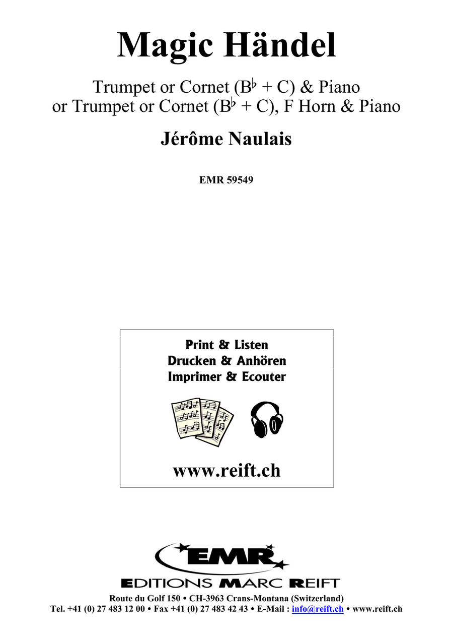 Magic Händel Magic Händel Cornet scores gallery preview page 2