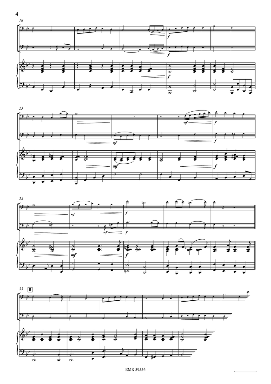Magic Händel Magic Händel Trombone scores gallery preview page 5