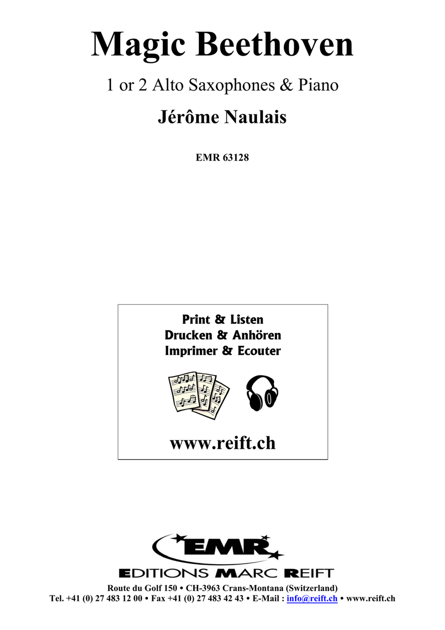 Magic Beethoven Magic Beethoven Alto Saxophone scores gallery preview page 2