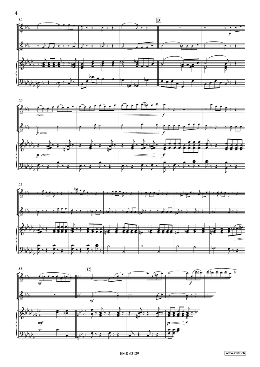 Magic Beethoven Magic Beethoven Tenor Saxophone scores gallery preview page 5