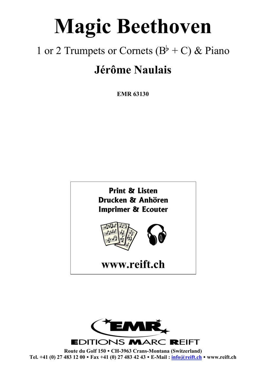 Magic Beethoven Magic Beethoven Trumpet Duet scores gallery preview page 2