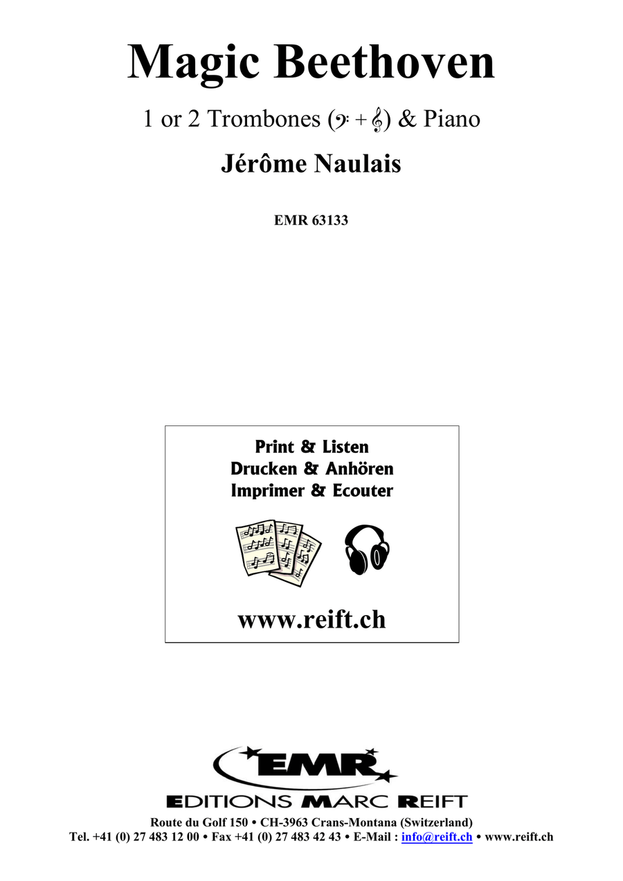 Magic Beethoven Magic Beethoven Trombone Duet scores gallery preview page 2