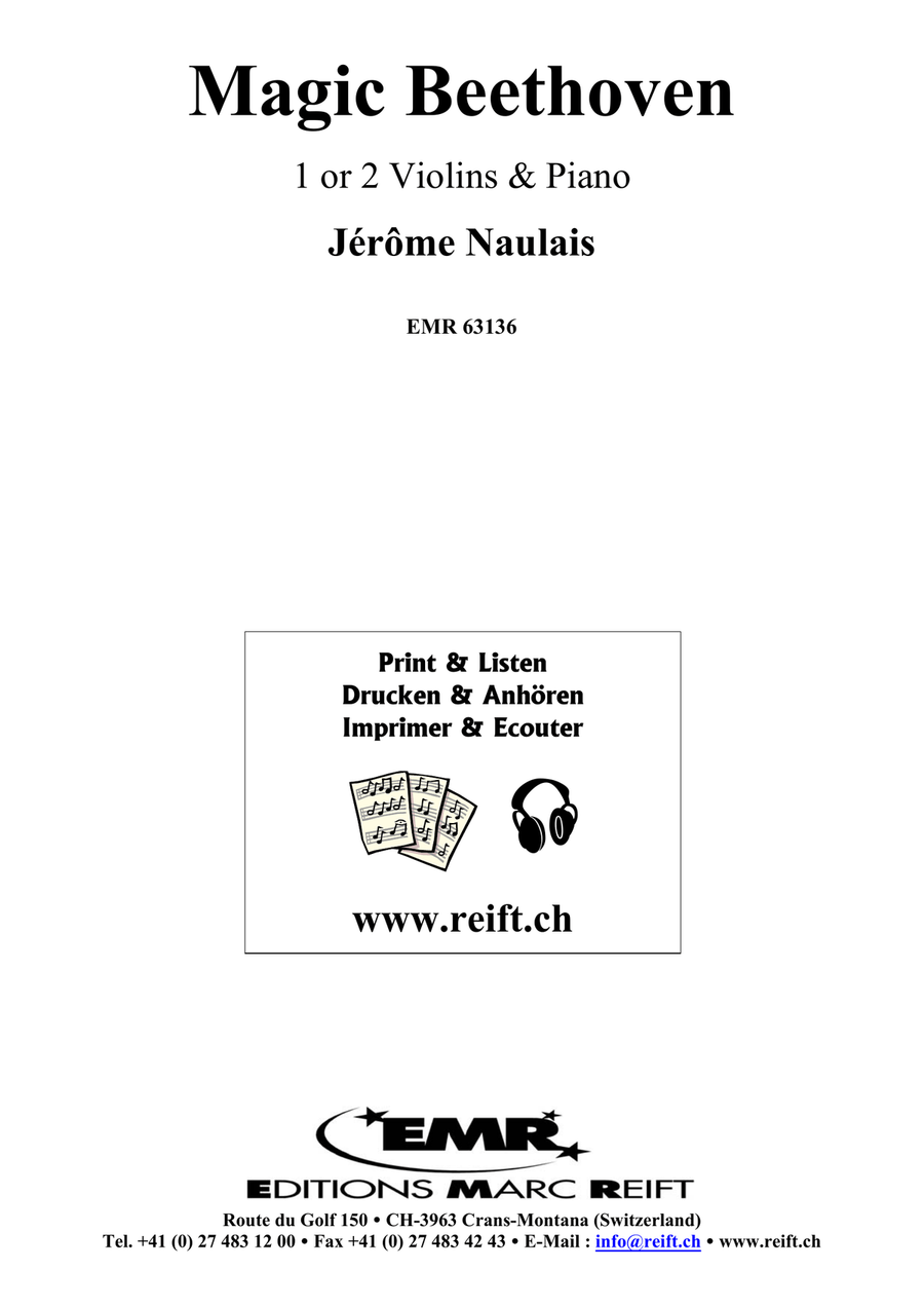 Magic Beethoven Magic Beethoven Violin scores gallery preview page 2