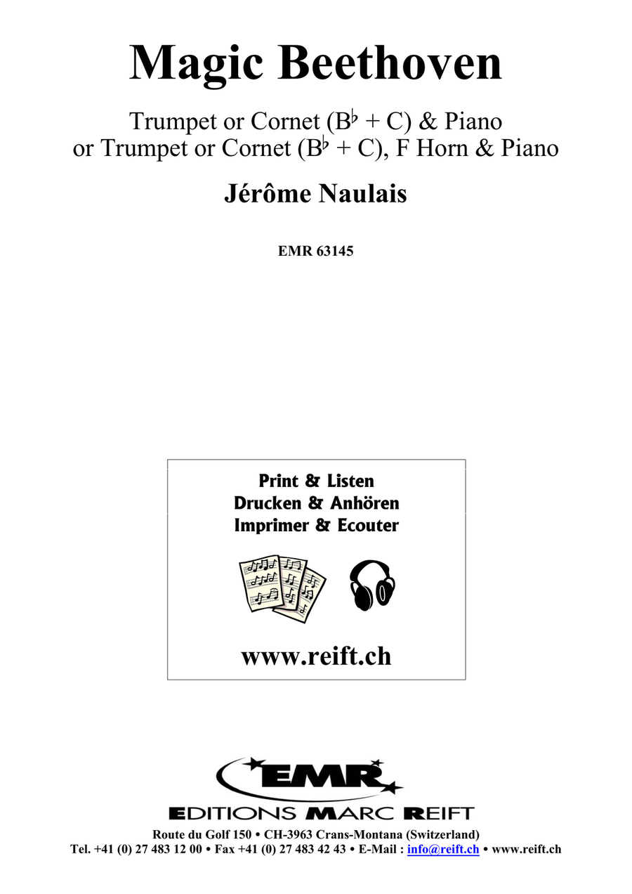Magic Beethoven Magic Beethoven Cornet scores gallery preview page 2