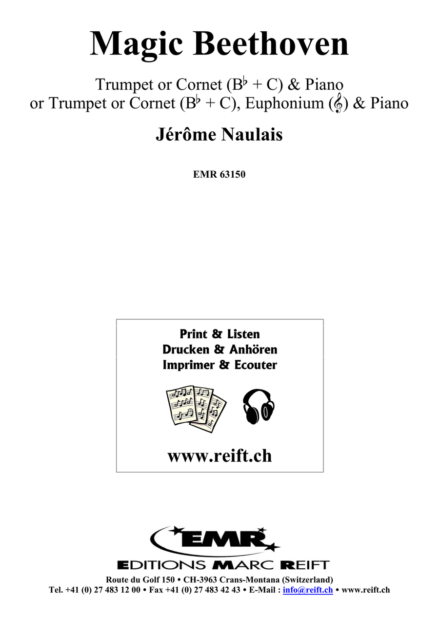 Magic Beethoven Magic Beethoven Cornet scores gallery preview page 2