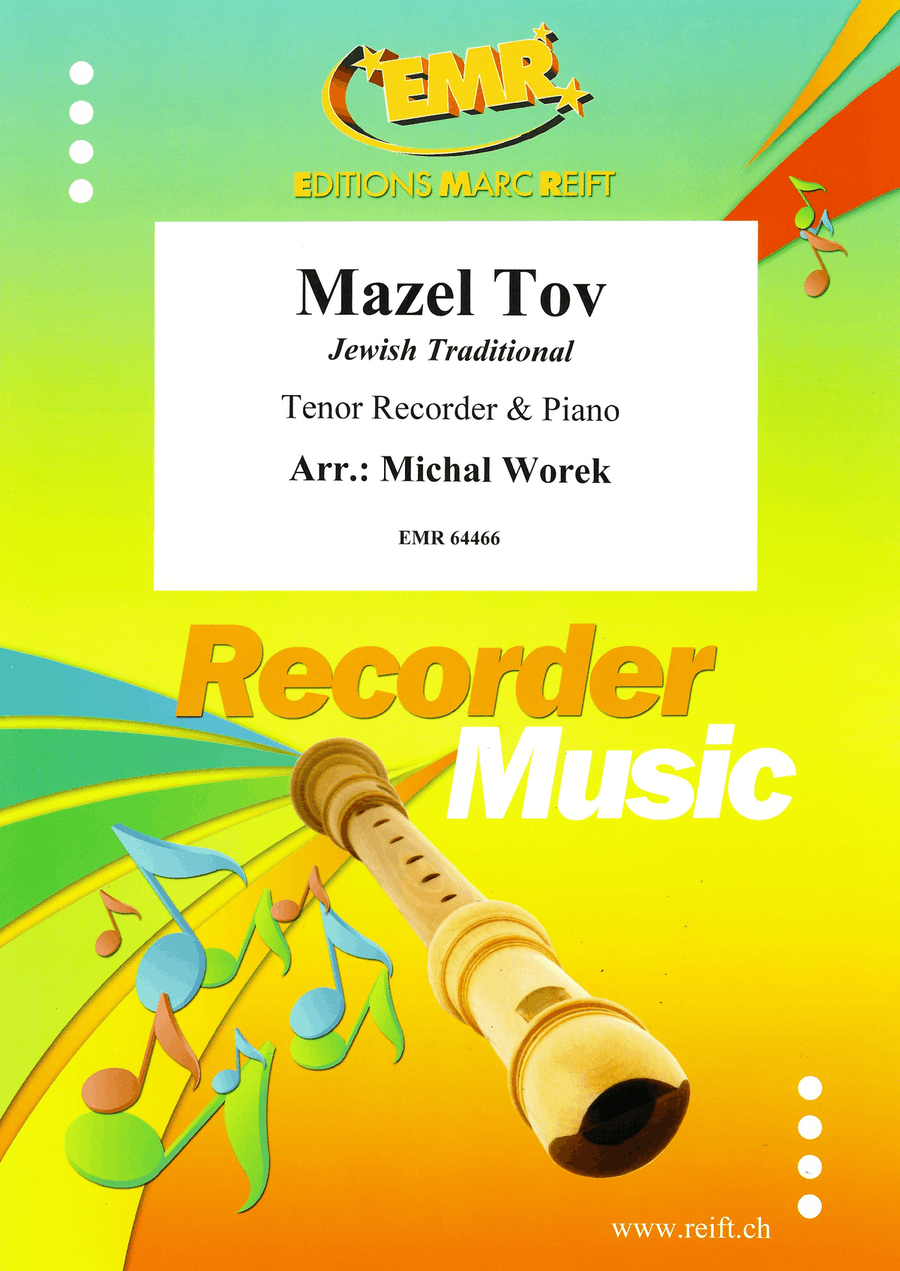Mazel Tov Mazel Tov Tenor Recorder scores gallery preview page 1