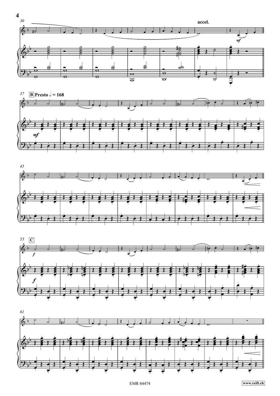 Mazel Tov Mazel Tov Horn scores gallery preview page 5