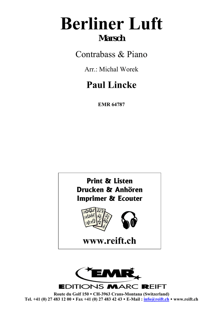 Berliner Luft Berliner Luft Double Bass scores gallery preview page 2