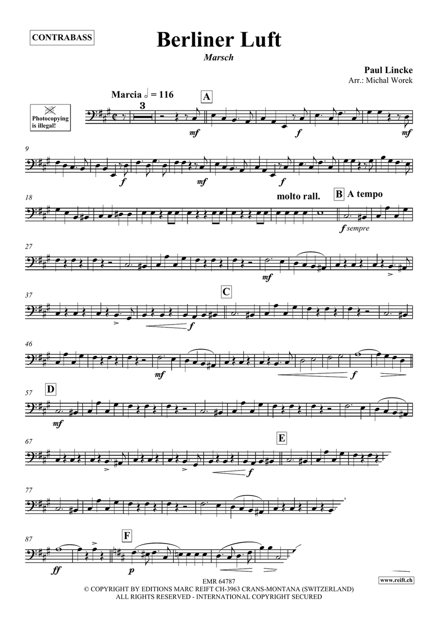 Berliner Luft Berliner Luft Double Bass scores gallery preview page 3