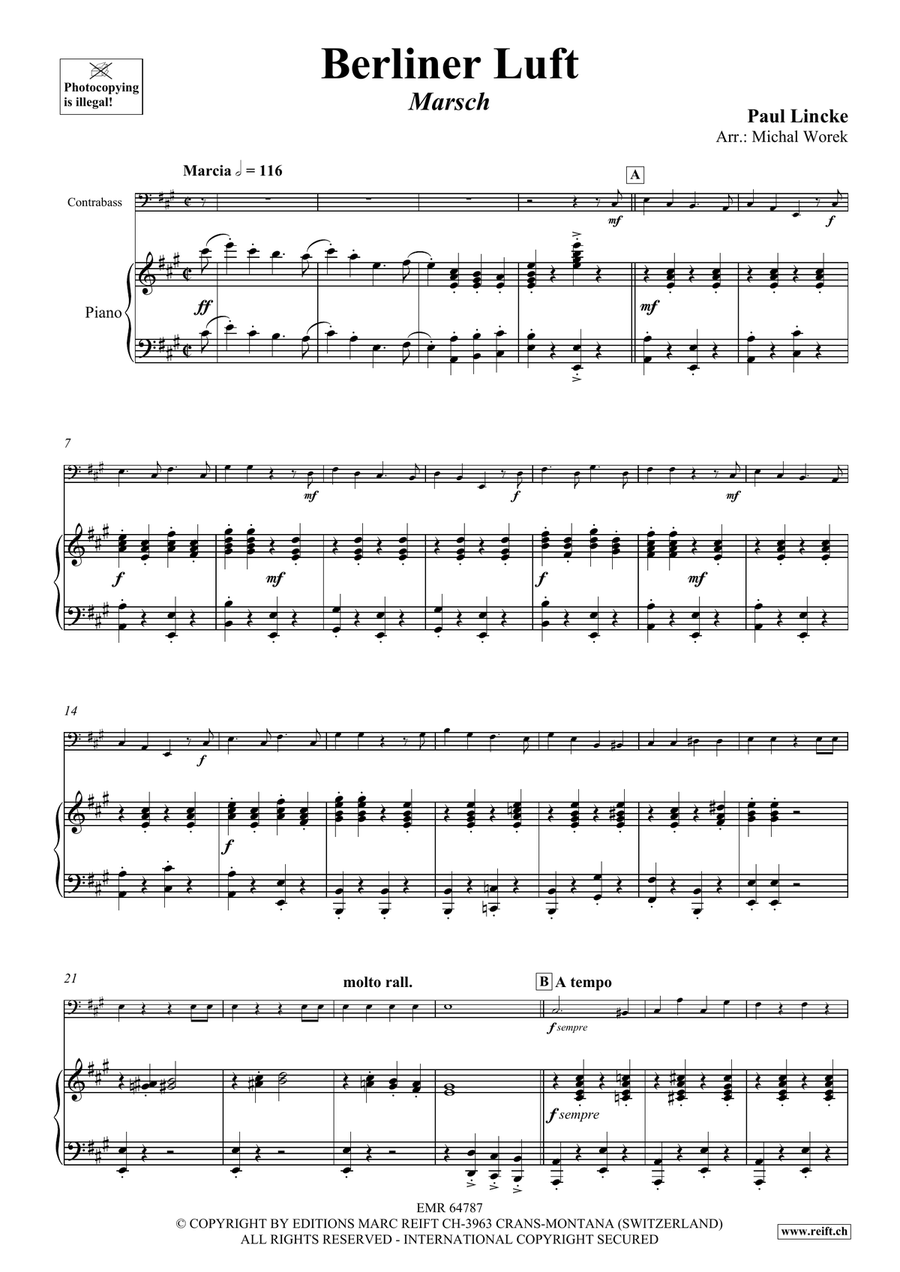 Berliner Luft Berliner Luft Double Bass scores gallery preview page 4