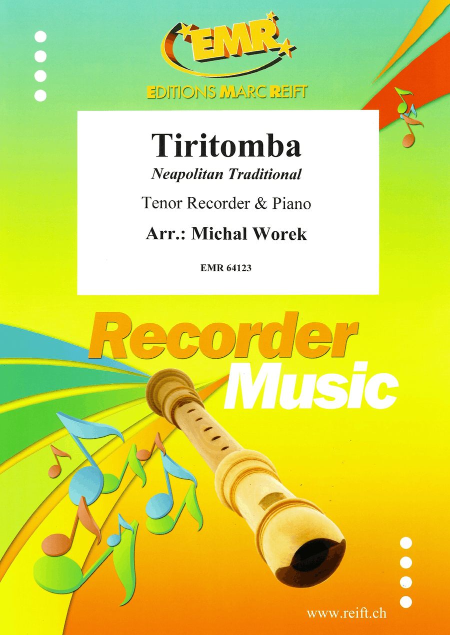 Tiritomba Tiritomba Tenor Recorder scores gallery preview page 1