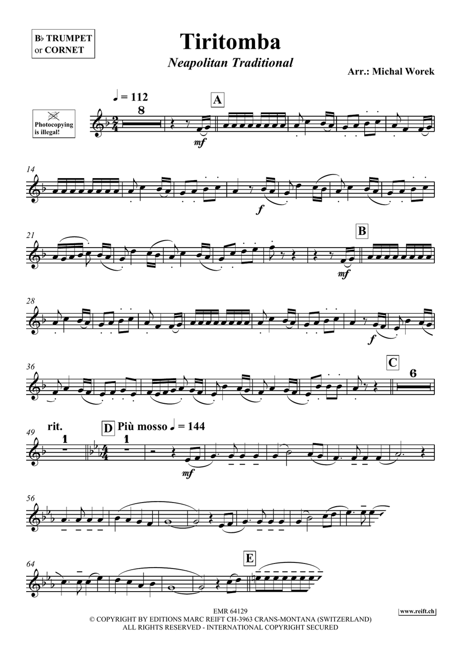 Tiritomba Tiritomba Cornet scores gallery preview page 3