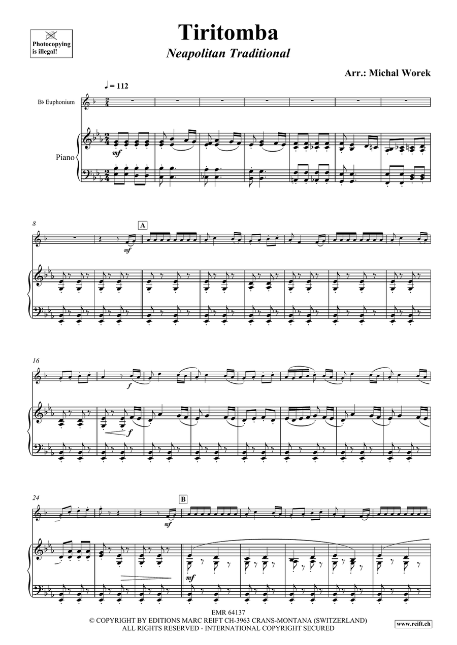 Tiritomba Tiritomba Euphonium scores gallery preview page 4