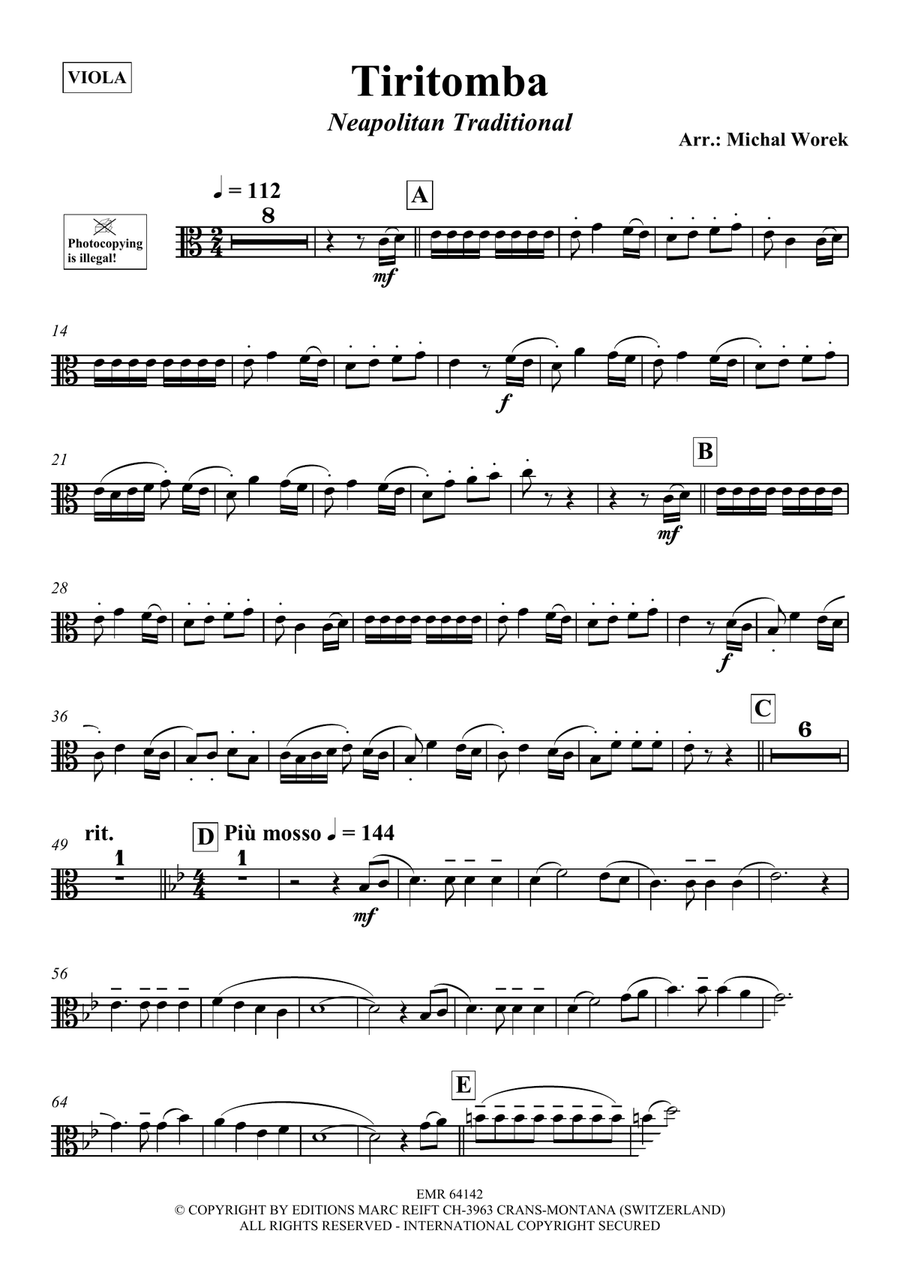 Tiritomba Tiritomba Piano Accompaniment scores gallery preview page 3