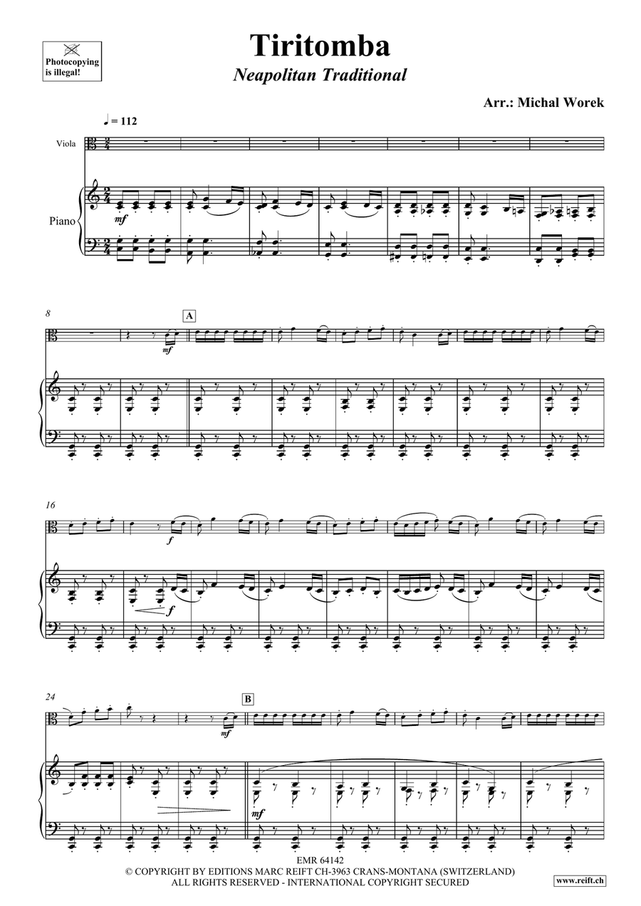 Tiritomba Tiritomba Piano Accompaniment scores gallery preview page 4