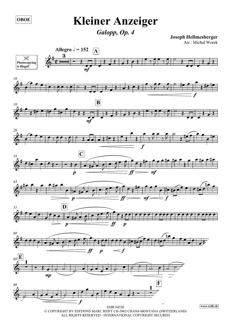 Kleiner Anzeiger Kleiner Anzeiger Piano Accompaniment scores gallery preview page 3