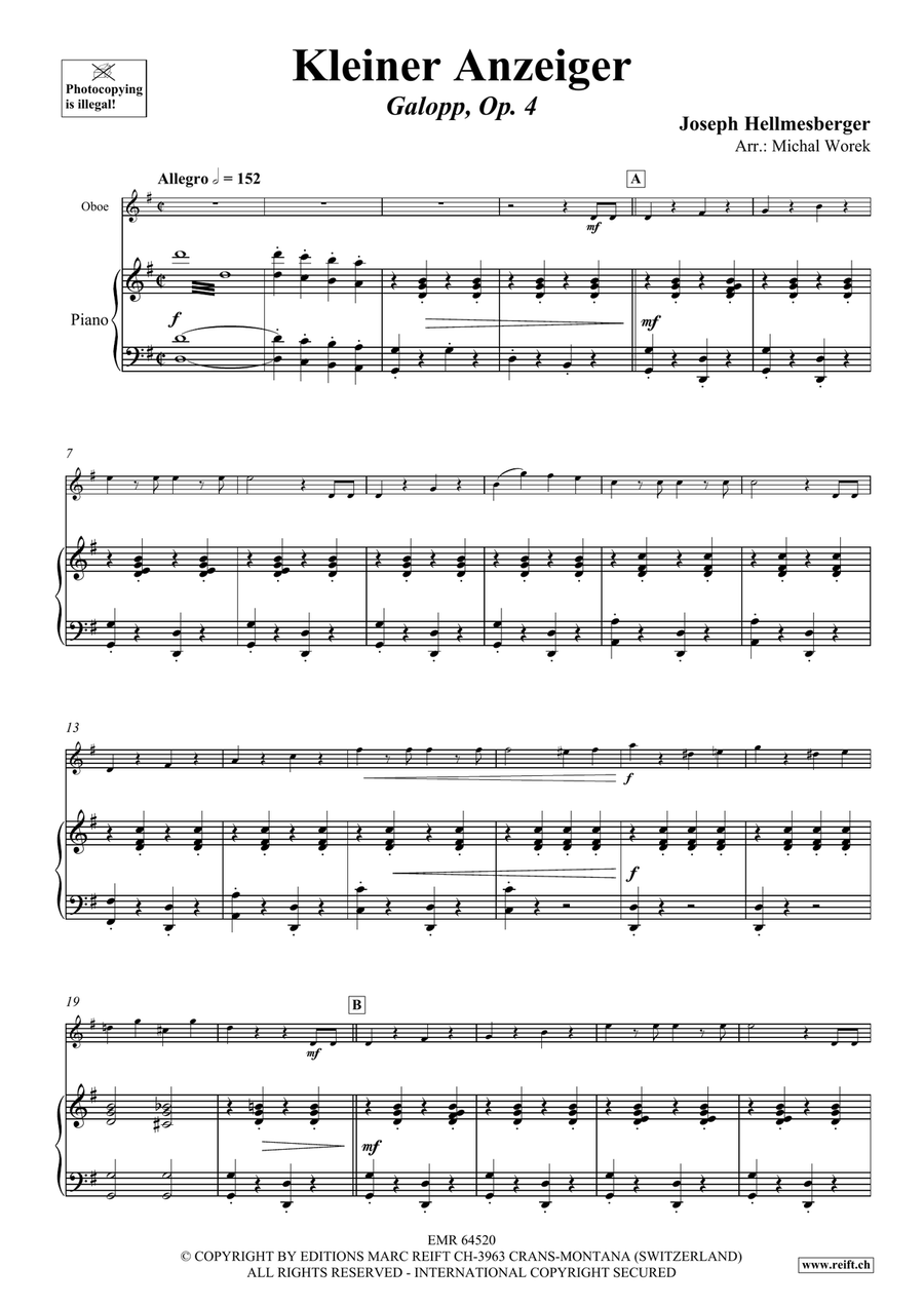 Kleiner Anzeiger Kleiner Anzeiger Piano Accompaniment scores gallery preview page 4