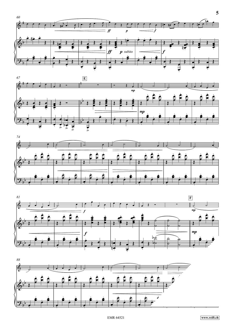 Kleiner Anzeiger Kleiner Anzeiger Clarinet Solo scores gallery preview page 6
