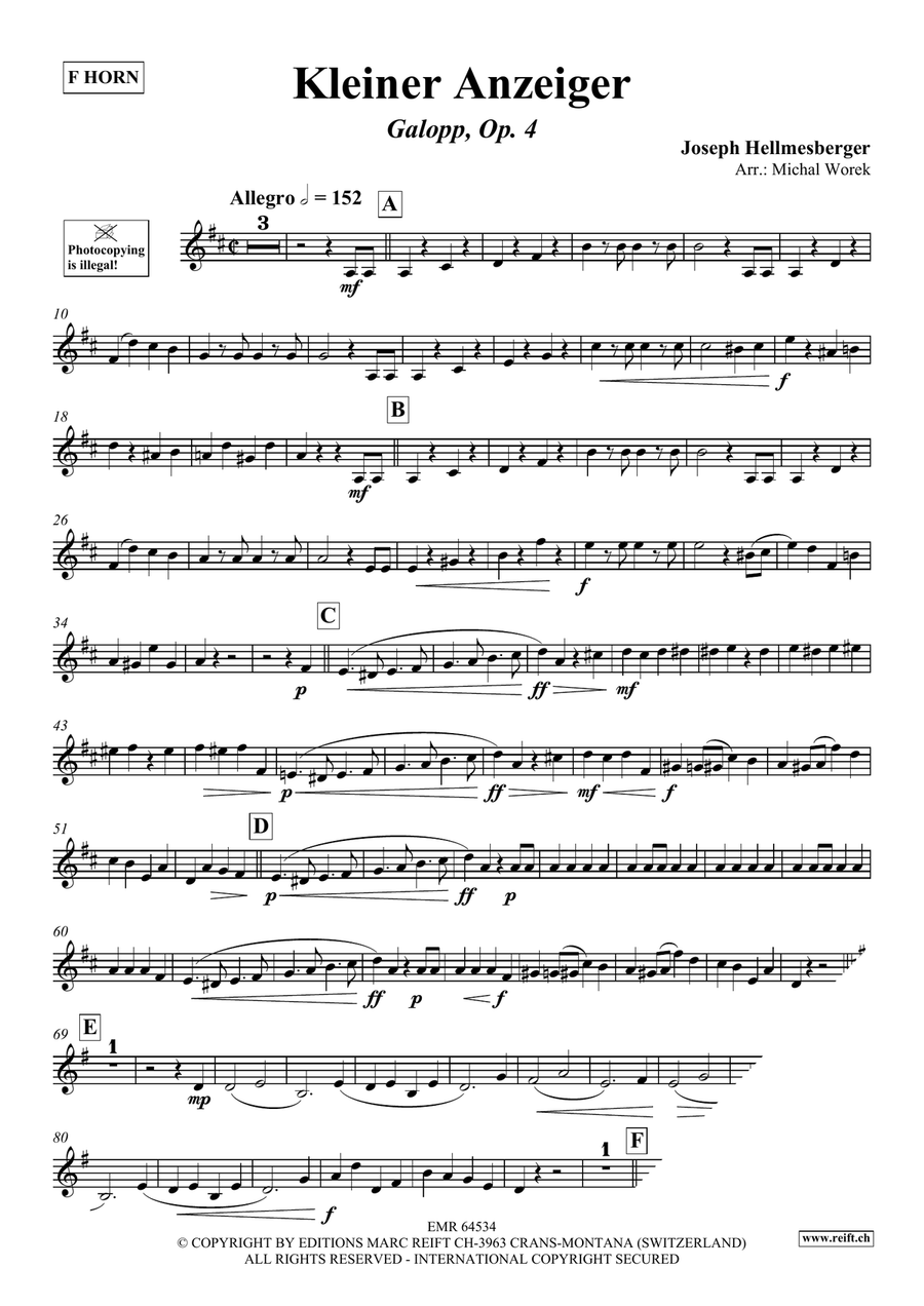Kleiner Anzeiger Kleiner Anzeiger Horn scores gallery preview page 3