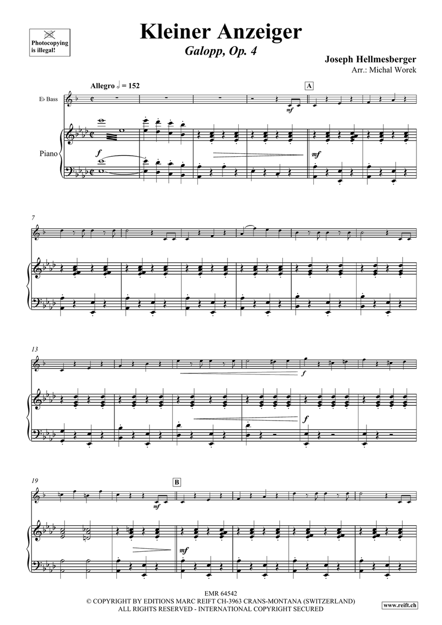 Kleiner Anzeiger Kleiner Anzeiger Voice Solo scores gallery preview page 4