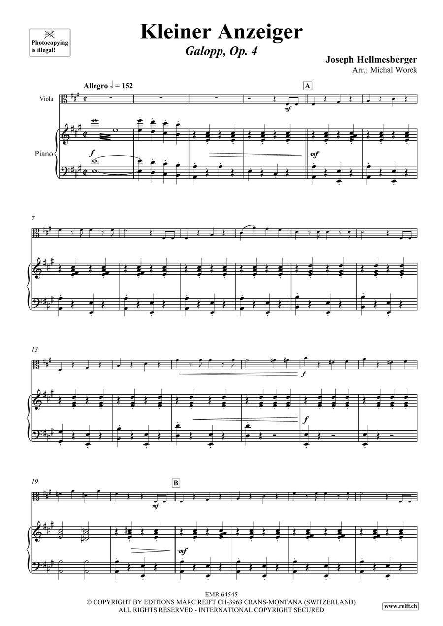 Kleiner Anzeiger Kleiner Anzeiger Piano Accompaniment scores gallery preview page 4