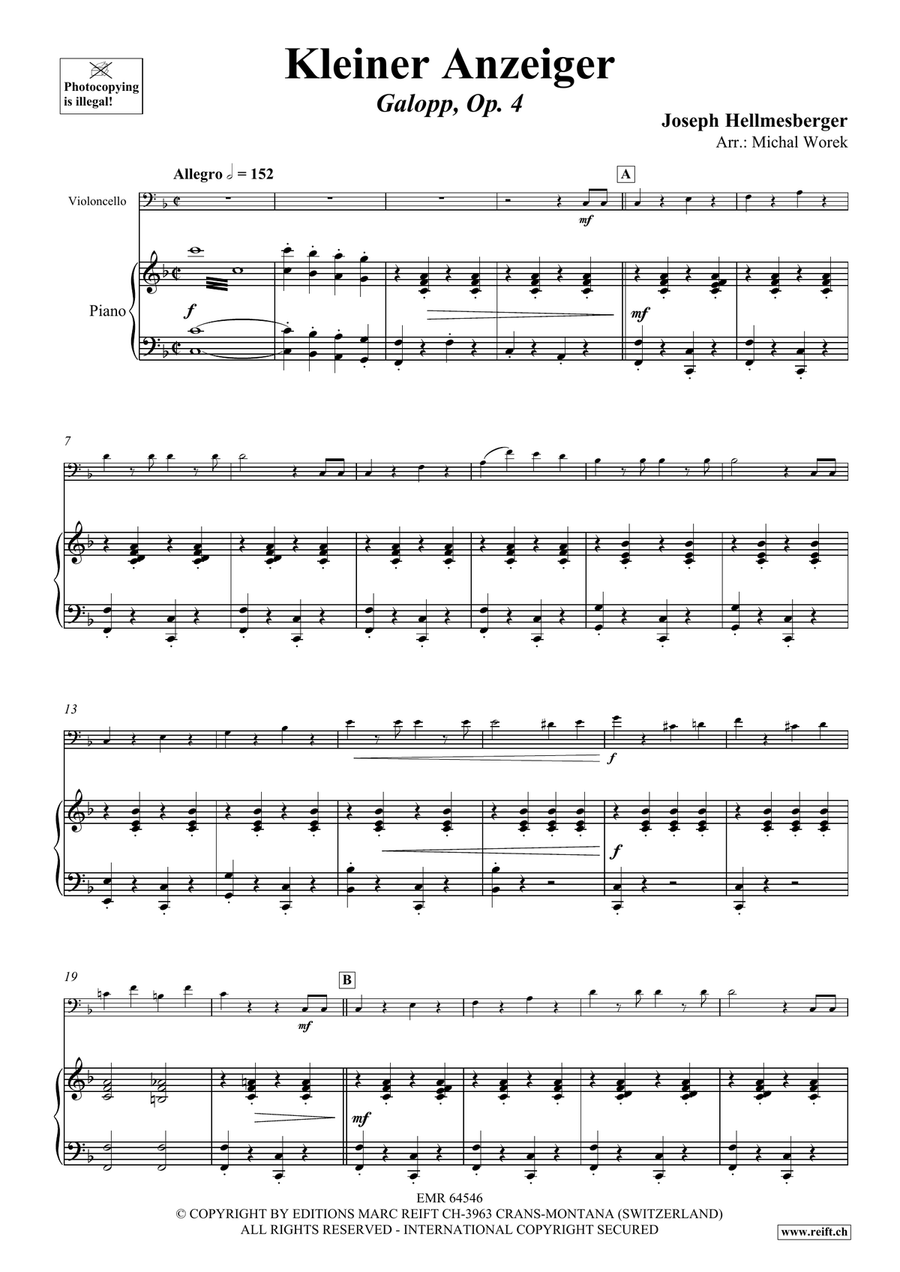 Kleiner Anzeiger Kleiner Anzeiger Piano Accompaniment scores gallery preview page 4