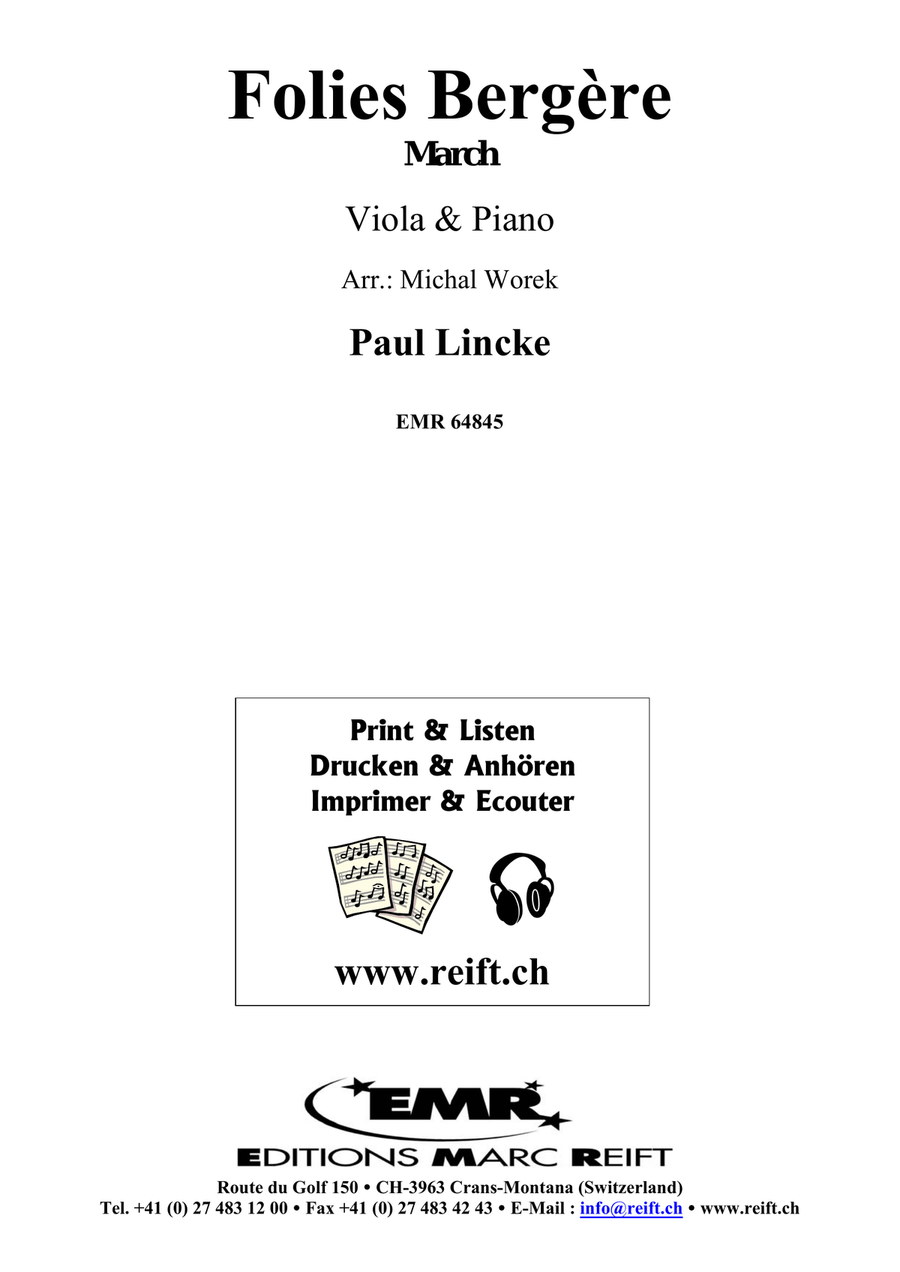 Folies Bergère Folies Bergère Piano Accompaniment scores gallery preview page 2