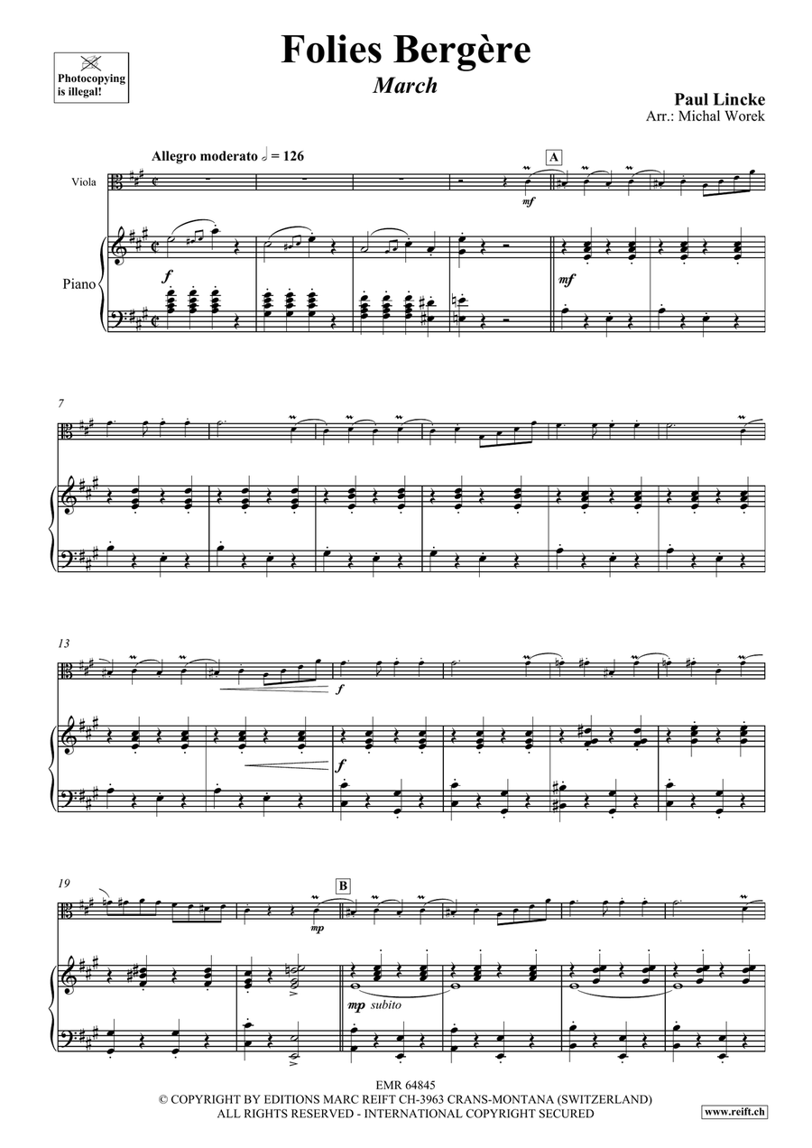 Folies Bergère Folies Bergère Piano Accompaniment scores gallery preview page 4
