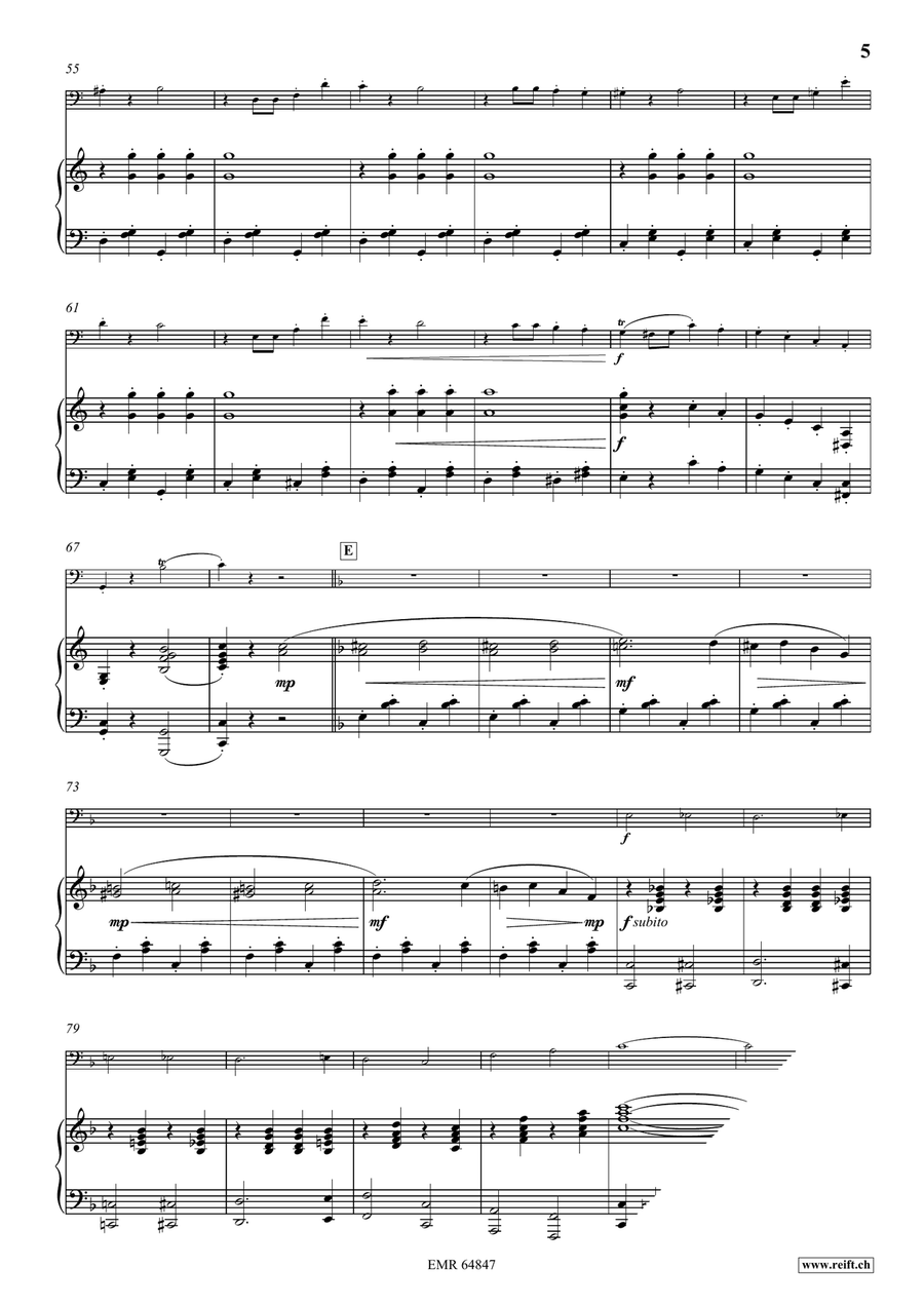 Folies Bergère Folies Bergère Double Bass scores gallery preview page 6