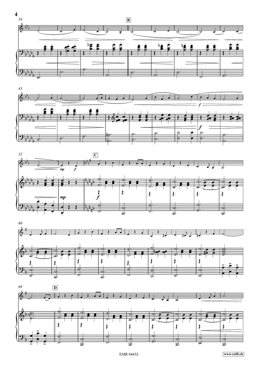 Kavalier Walzer Kavalier Walzer Bass Clarinet scores gallery preview page 5
