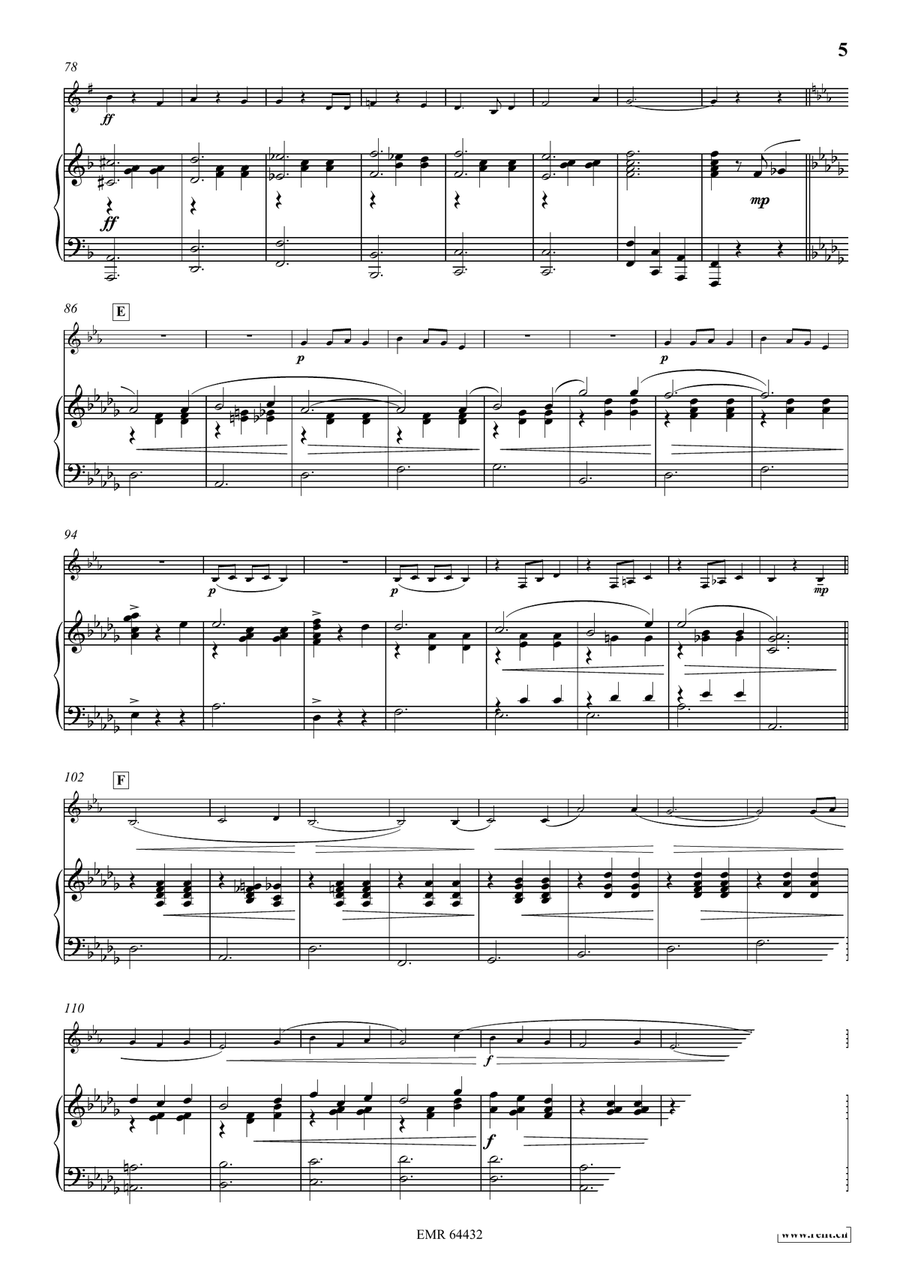 Kavalier Walzer Kavalier Walzer Bass Clarinet scores gallery preview page 6