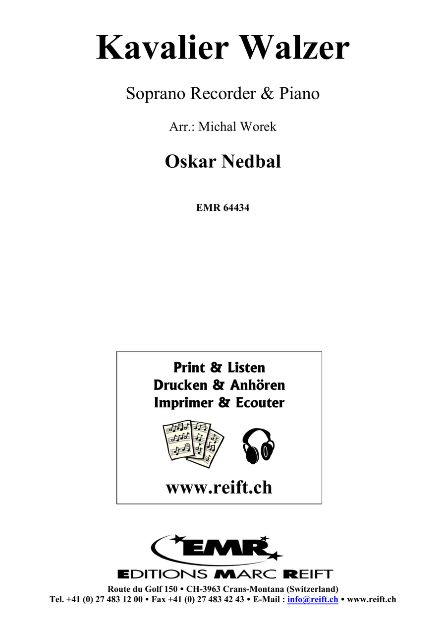 Kavalier Walzer Kavalier Walzer Soprano Recorder scores gallery preview page 2