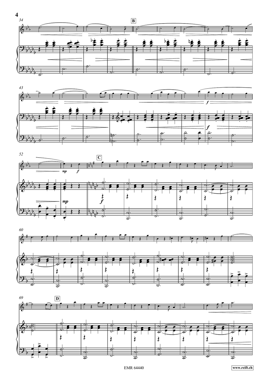 Kavalier Walzer Kavalier Walzer Tenor Saxophone scores gallery preview page 5