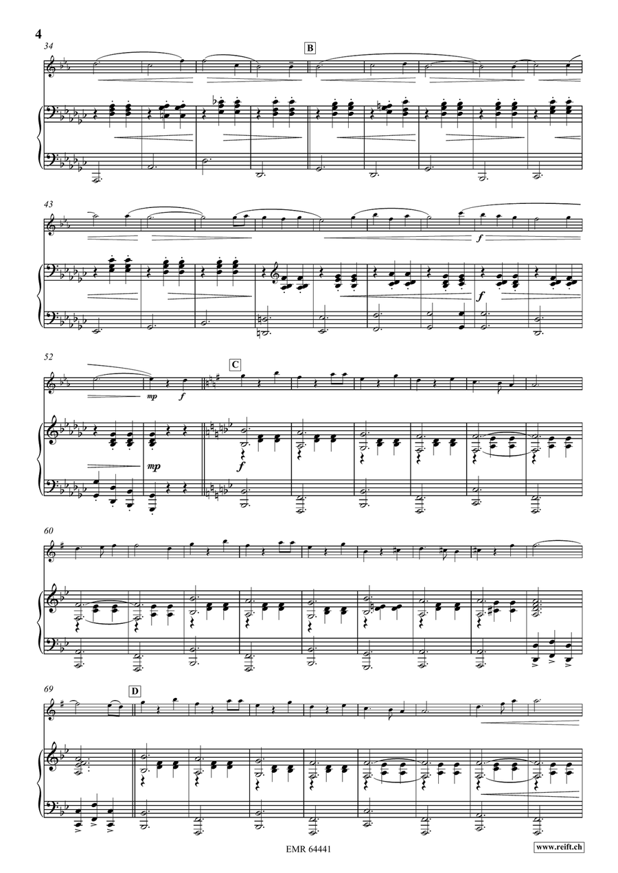 Kavalier Walzer Kavalier Walzer Baritone Saxophone scores gallery preview page 5