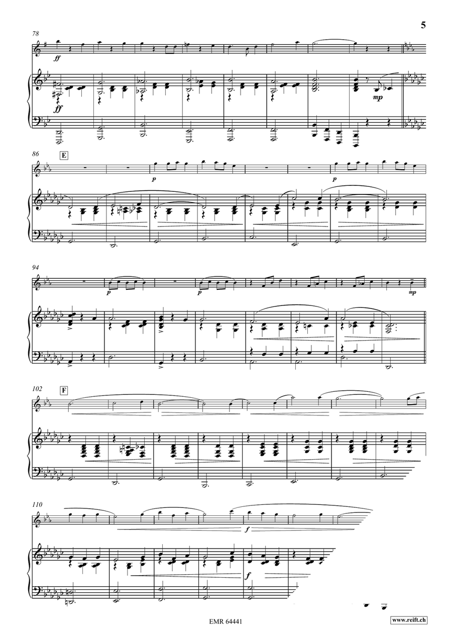 Kavalier Walzer Kavalier Walzer Baritone Saxophone scores gallery preview page 6