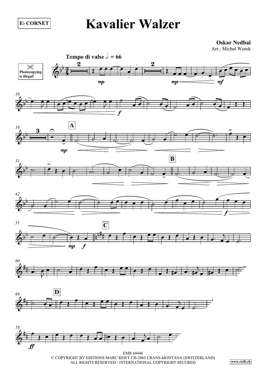 Kavalier Walzer Kavalier Walzer Cornet scores gallery preview page 3