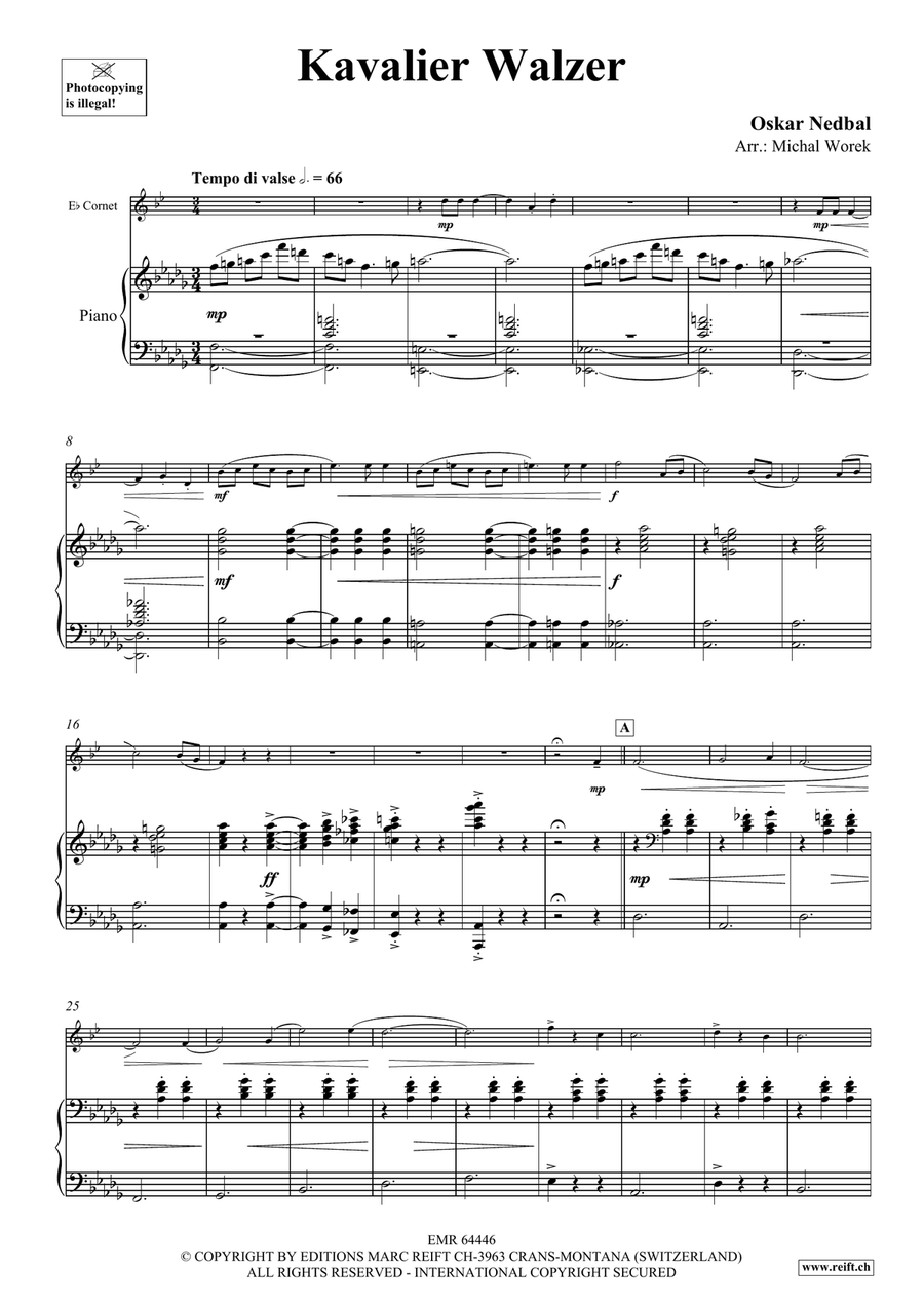 Kavalier Walzer Kavalier Walzer Cornet scores gallery preview page 4