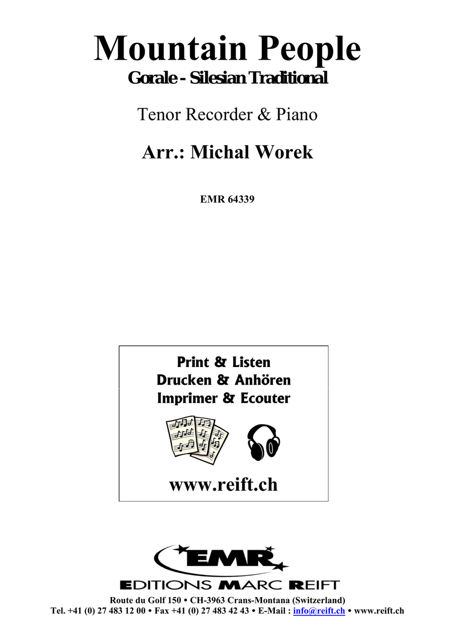 Mountain People Mountain People Tenor Recorder scores gallery preview page 2