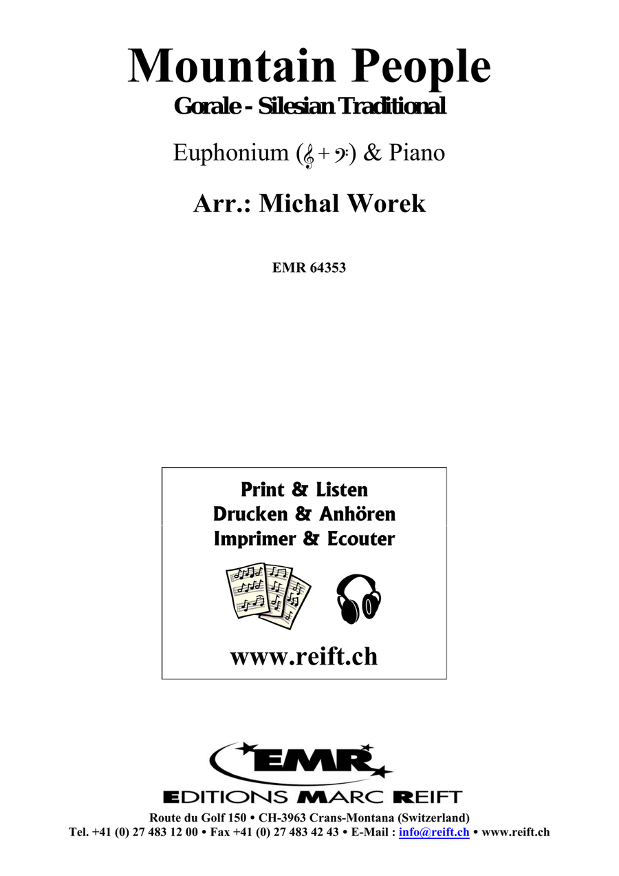 Mountain People Mountain People Euphonium scores gallery preview page 2