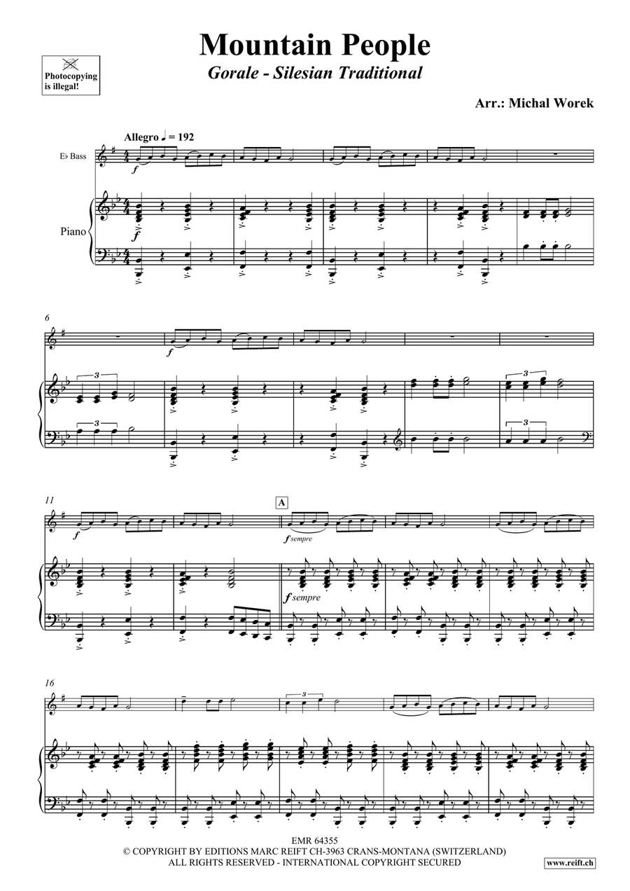 Mountain People Mountain People Voice Solo scores gallery preview page 4