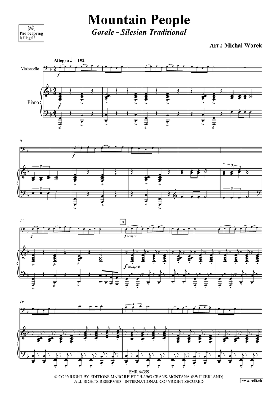 Mountain People Mountain People Piano Accompaniment scores gallery preview page 4