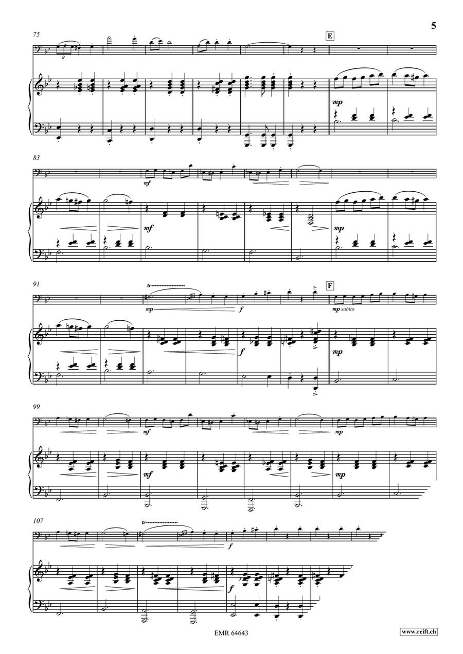 La Sérénade La Sérénade Bassoon Solo scores gallery preview page 6