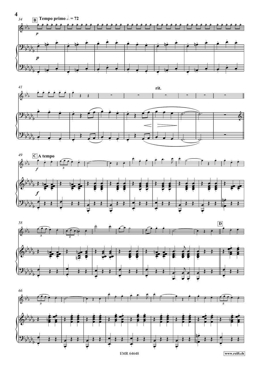 La Sérénade La Sérénade Soprano Saxophone scores gallery preview page 5