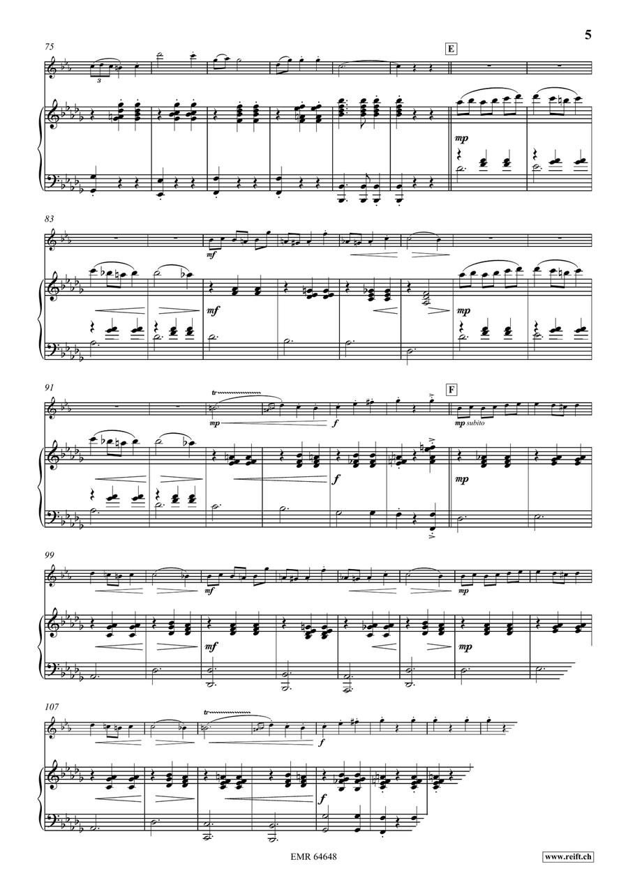 La Sérénade La Sérénade Soprano Saxophone scores gallery preview page 6