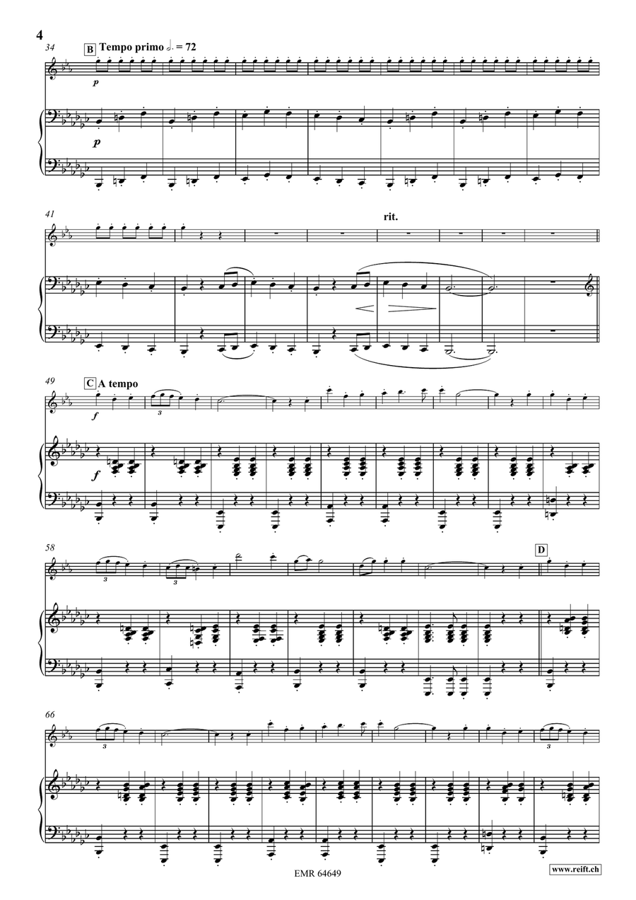 La Sérénade La Sérénade Alto Saxophone scores gallery preview page 5