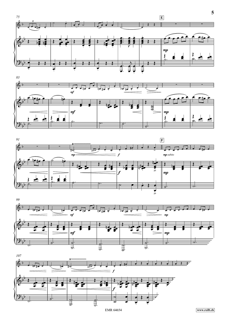 La Sérénade La Sérénade Horn scores gallery preview page 6