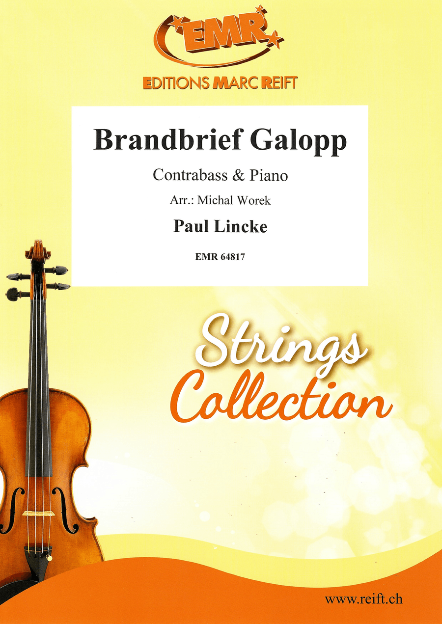 Brandbrief Galopp Brandbrief Galopp Double Bass scores gallery preview page 1