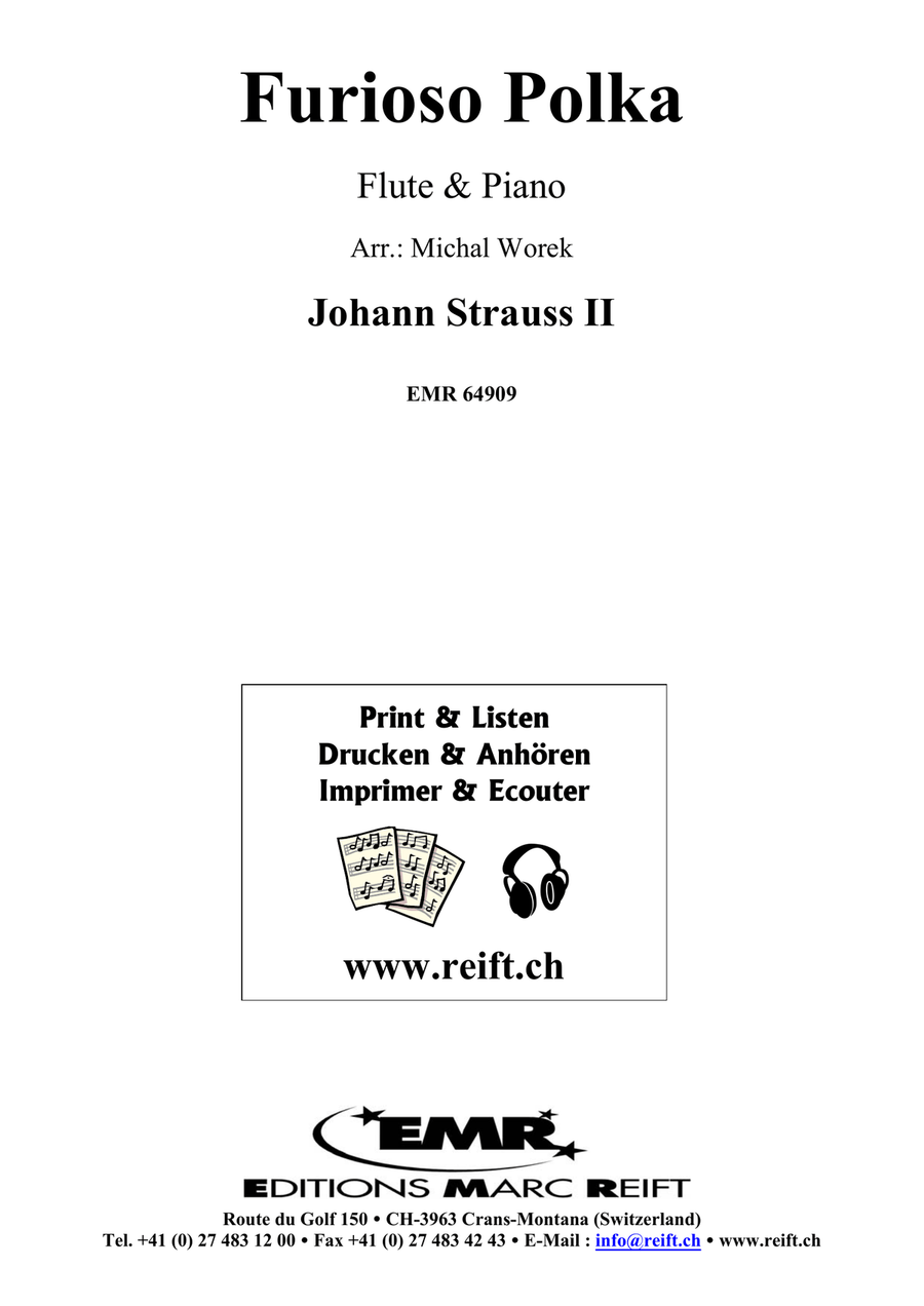 Furioso Polka Furioso Polka Flute Solo scores gallery preview page 2